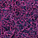 Island Batik Sunset Teardrops Pink Geranium Fabric