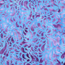 Island Batik Aurora Teardrops Blue Chambray Fabric