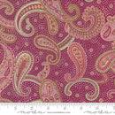 Moda Chelsea Garden Mulberry Bohemian Flare Paisley Fabric