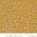 Moda Chelsea Garden Goldenrod Tea Rose Fabric