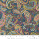 Moda Chelsea Garden Lawns Navy Bohemian Flare Paisley Fabric
