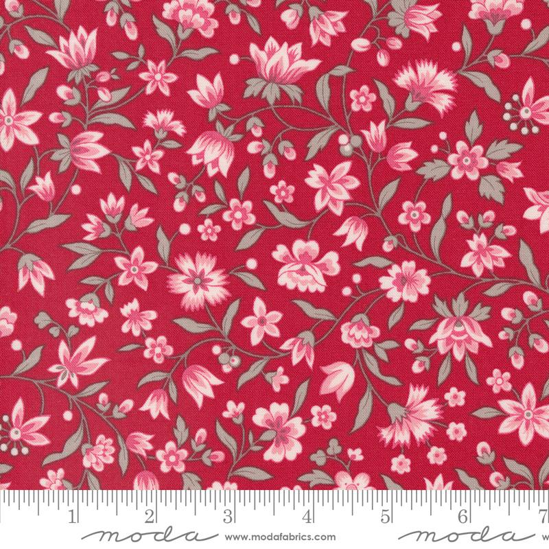 Moda My Summer House Rose Summer Flowers Fabric