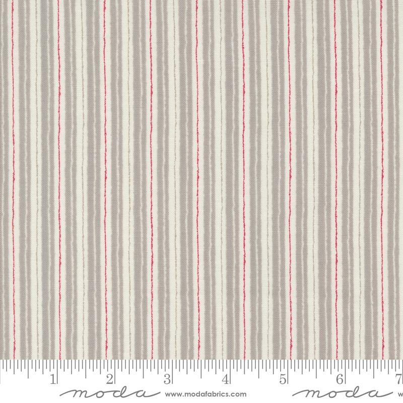 Moda My Summer House Stone Stripes Fabric