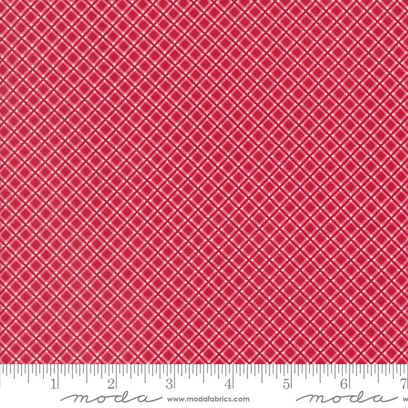 Moda My Summer House Rose Summer Plaid Fabric