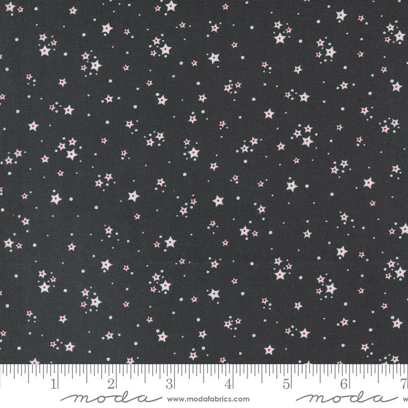 Moda Starberry Star Dust Charcoal Fabric