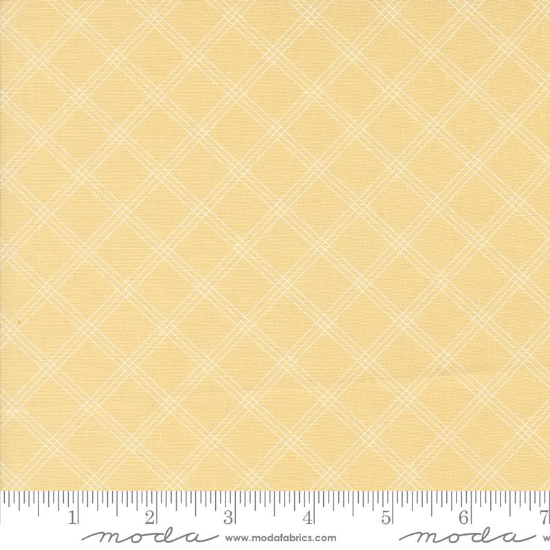 Moda Flower Girl Buttermilk Checks Fabric