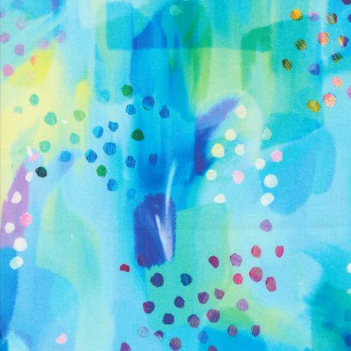 Moda Gradients Auras Turquoise Wide Back Fabric
