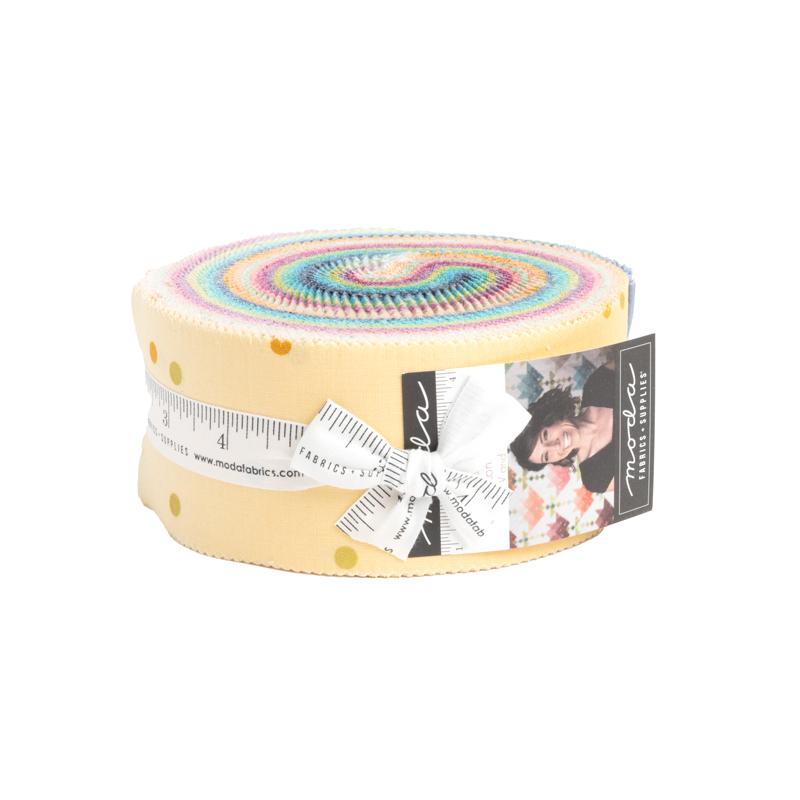 Moda Best Of Ombre Confetti Metallic Jelly Roll