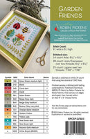 Garden Friends Cross Stitch Pattern