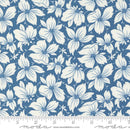 Moda Denim And Daisies Sunday Best Floral Denim Fabric