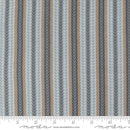 Moda Farmhouse Flannels III Blanket Stripe Pewter Flannel Fabric