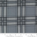 Moda Farmhouse Flannels III Moose Plaid Pewter Flannel Fabric