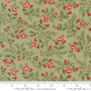 Moda A Christmas Carol Silent Night Sage Fabric
