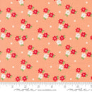 Moda Laguna Sunrise Morning Glory Florals Cantaloupe Fabric