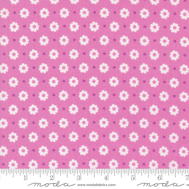 Moda Laguna Sunrise Petal Florals Dot Sweet Pea Fabric