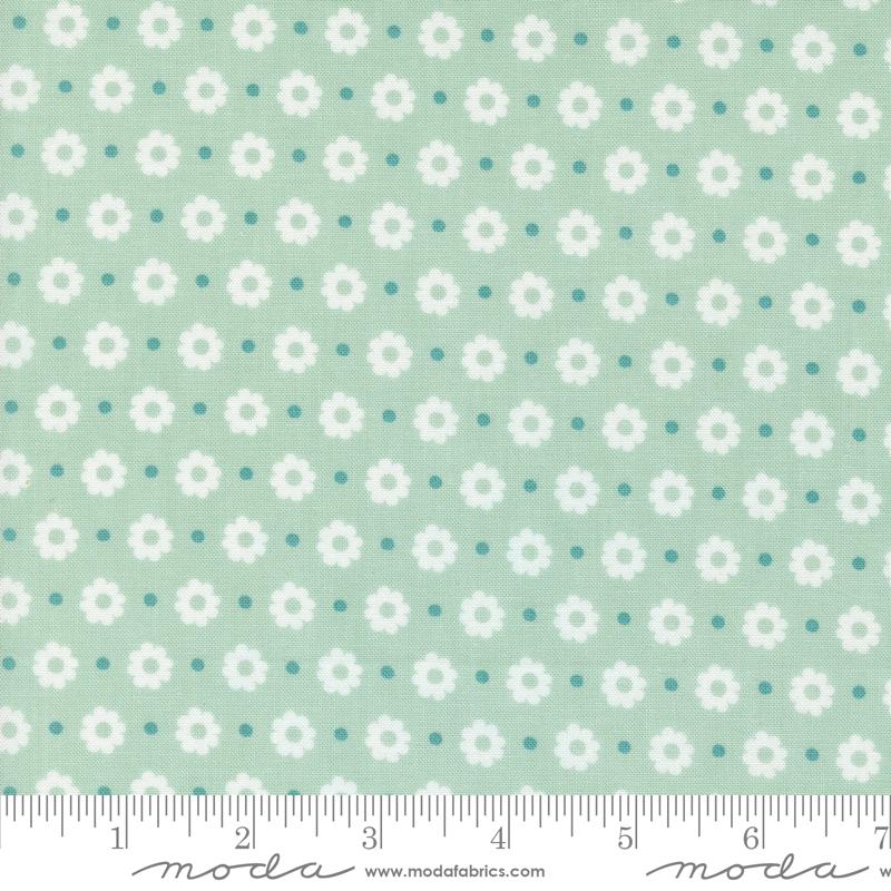 Moda Laguna Sunrise Petal Florals Dot Home Town Sky Fabric