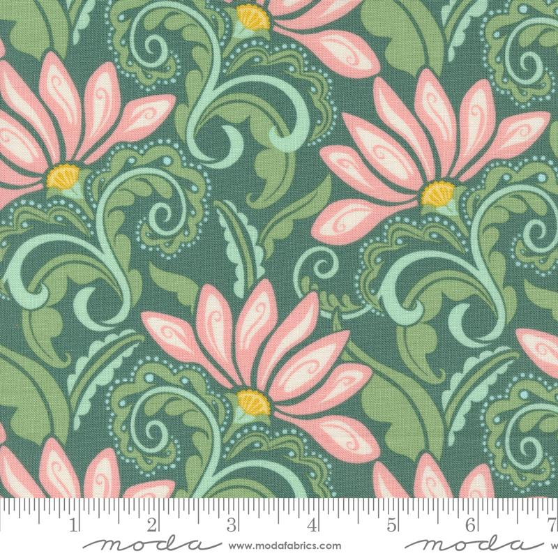 Moda Tango Valencia Basil Fabric