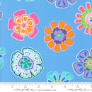 Moda Fiesta Party Time Florals Sky Fabric