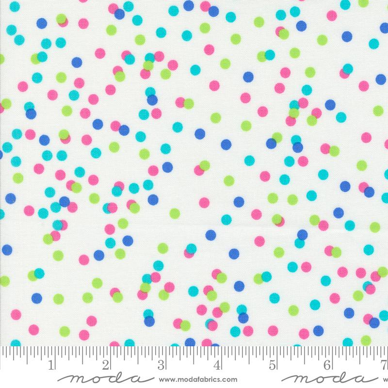 Moda Fiesta Pinata Dots Sugar Multi Fabric