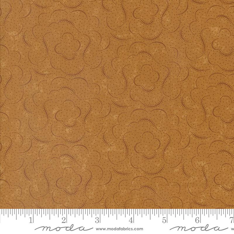 Moda Daisy Lane Cloudy Skies Sunflower Fabric