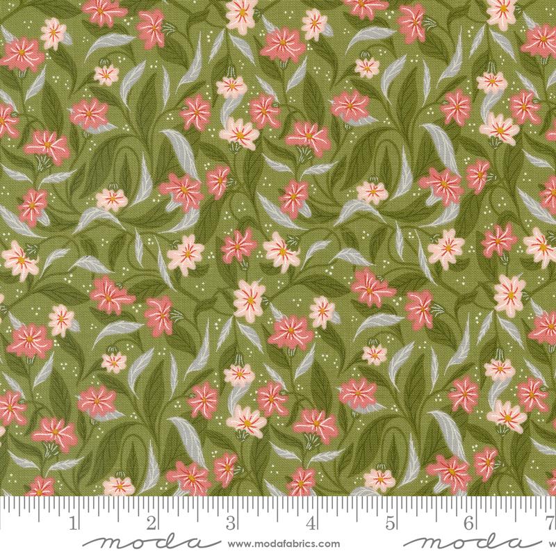 Moda Woodland Wonder Make It Pretty Florals Fern Fabric