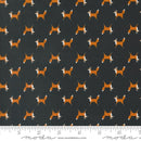 Moda Woodland Wonder Fox Trot Midnight Fabric