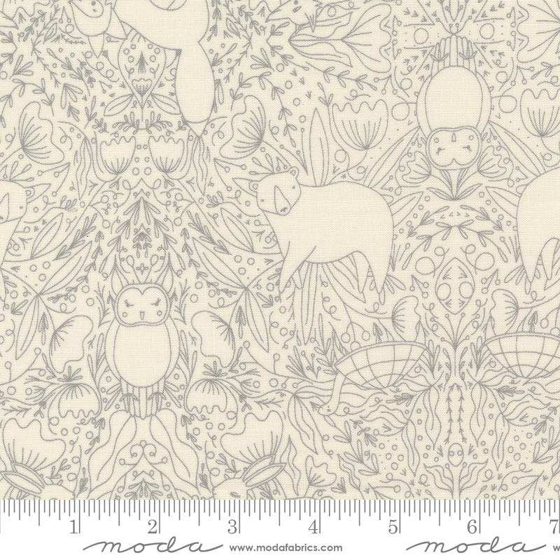 Moda Woodland Wonder Frolic Cloud Fabric