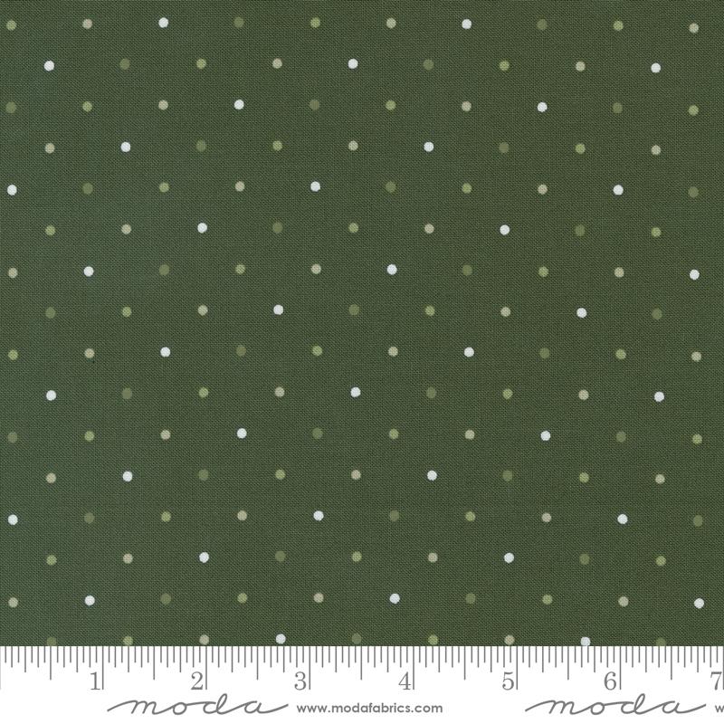Moda Berry And Pine Magic Dot Forest Fabric
