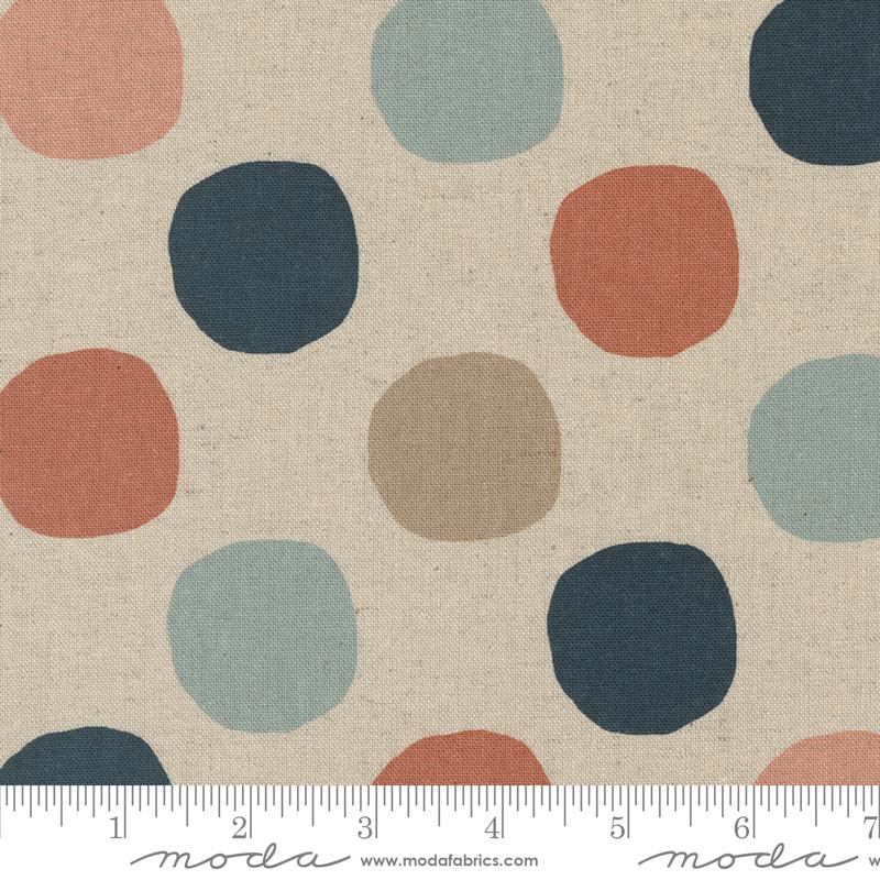 Moda Melrose La Brea Mochi LInen Angel Fabric