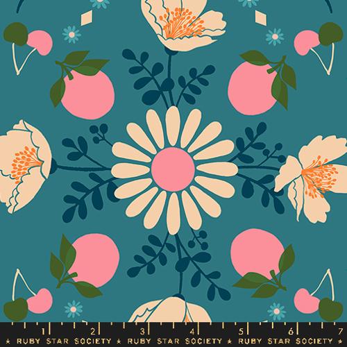 Ruby Star Society Juicy Poppy Garden Storytime Fabric