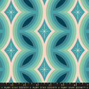 Ruby Star Society Juicy Rattan Geometrics Dark Turquoise Fabric