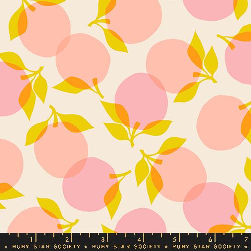 Ruby Star Society Juicy Tumbling Peach Shell Fabric