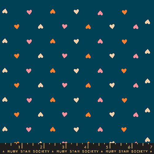 Ruby Star Society Juicy Ditsy Dots Hearts Galaxy Fabric