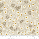 Moda Field Of Flowers Poppy Field Flax Fabric