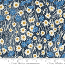 Moda Field Of Flowers Poppy Field Navy Fabric