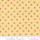 Moda Cali & Co Cherries Soft Yellow Fabric