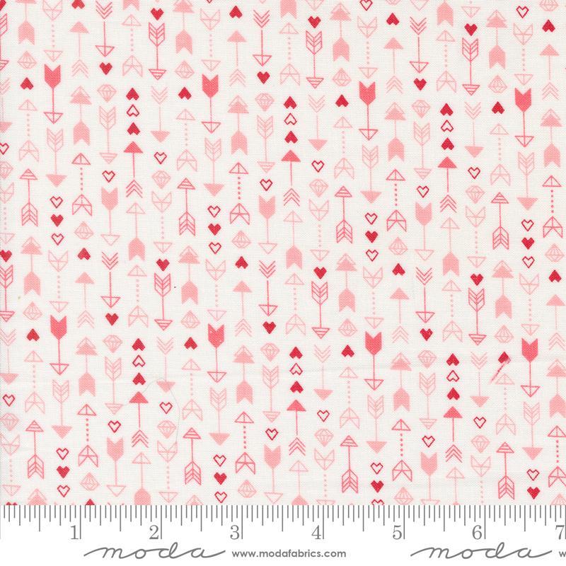 Moda Love Blooms Arrow Stripes Lace Fabric