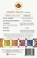 Garden Trellis Quilt Pattern