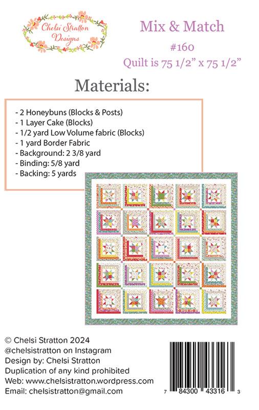 Mix And Match Quilt Pattern