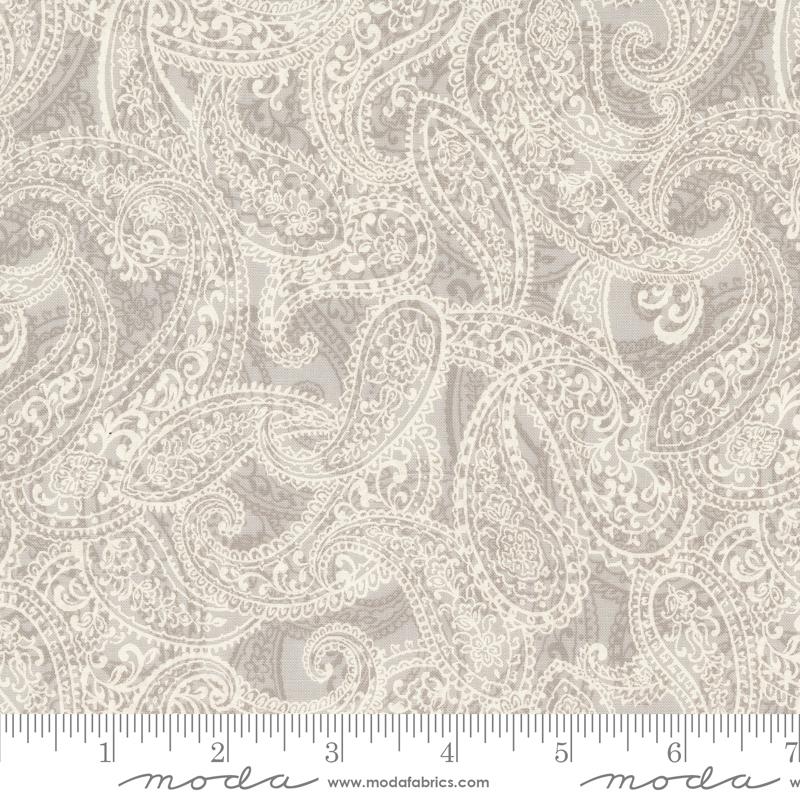 Moda Sandalwood Adaline Paisley Moonbeam Fabric