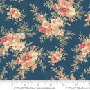 Moda Sandalwood Cassandra Florals Indigo Fabric