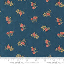 Moda Sandalwood Rosalie Small Florals Indigo Fabric