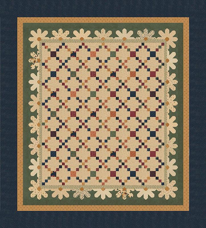 Kansas Troubles Quilters Daisy Chain Quilt Pattern