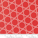 Moda Love Letter Bracelet Dots Red Fabric