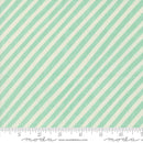 Moda Love Letter Candy Stripe Seafoam Fabric
