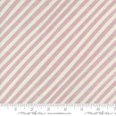 Moda Love Letter Candy Stripe Mauve Fabric