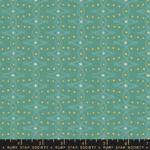 Ruby Star Society Endpaper Geometric Blender Watercress Fabric