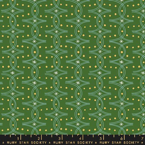 Ruby Star Society Endpaper Geometric Blender Sarah Green Fabric