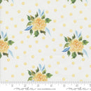 Moda Sunshine And Blue Skies Rosy Dots Cloud Fabric