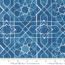 Moda Sunshine And Blue Skies Mosaic Sky Indigo Fabric